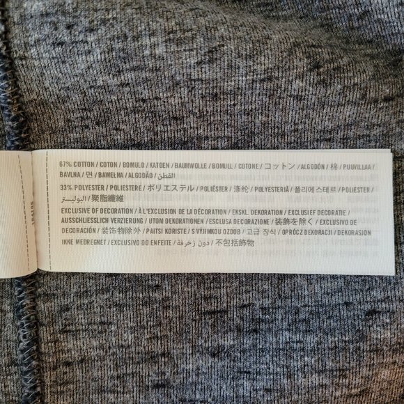 A&F Men's Grey/Blue Jacket - Size L - Picture 9 of 9